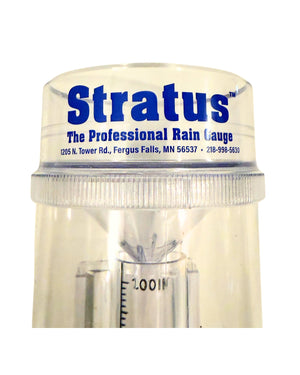 Stratus Precision Rain Measurement Gauge with Mounting Bracket – 14-inch Professional Instrument