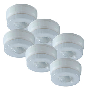 IQ America 5 inch Battery Operated Motion Sensor Ceiling Light 450 lumens